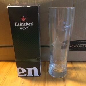Heineken James Bond 007 Glass Skyfall Spectre Ltd Edition